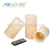 Remote control wholesale battery operated tealight candles